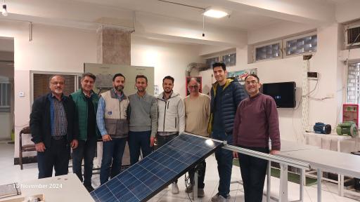 عکس کارگاه آموزش طراحی نیروگاه خورشیدی 