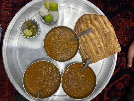 عکس صبحانه و دیزی سرا آفتاب گردان
