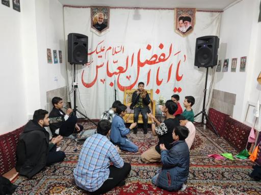 عکس هیئت روضه الرضا علیه السلام