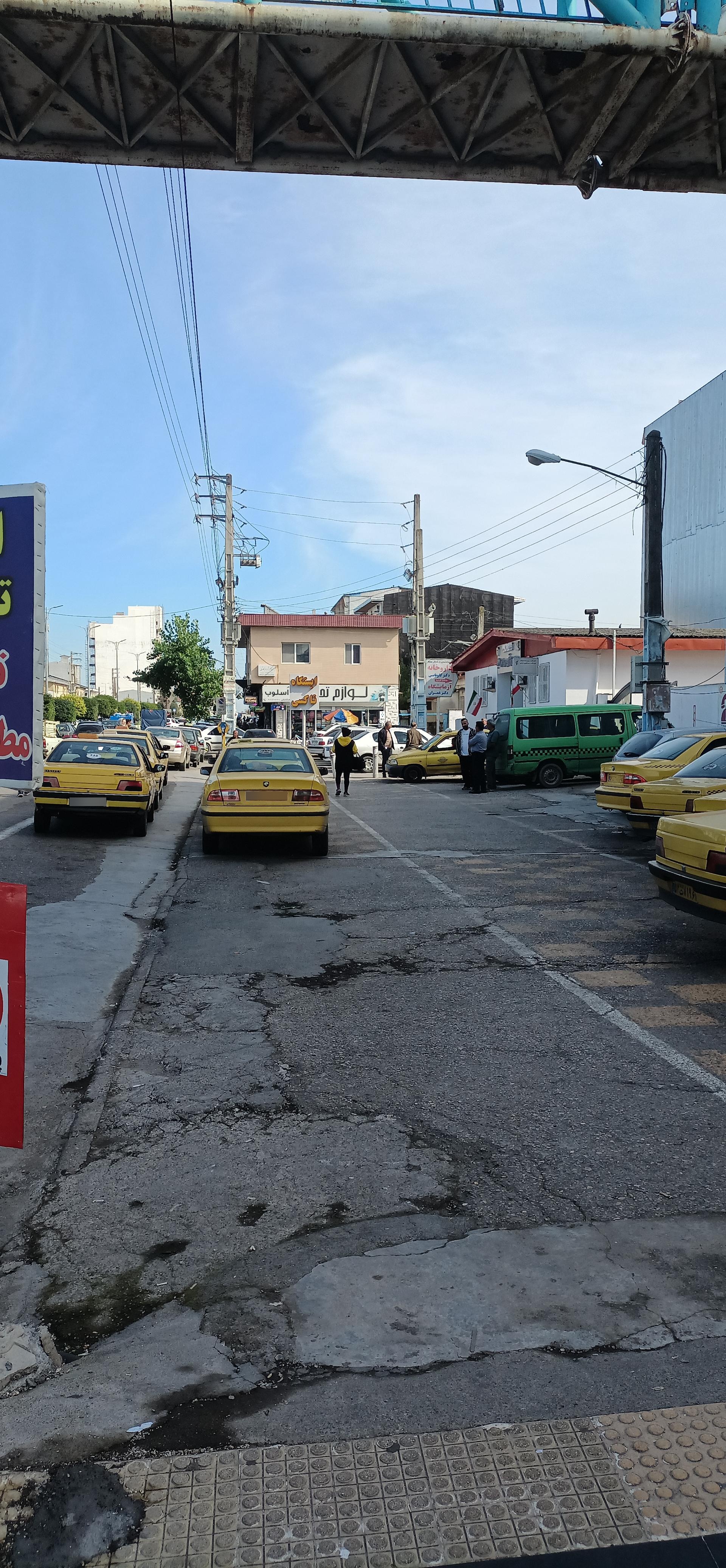 عکس ایستگاه تاکسی