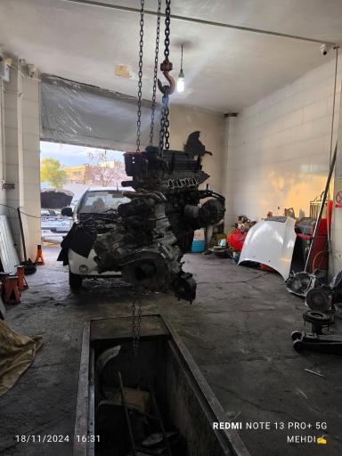عکس تعمیرگاه مکانیکی پیشرو تکنیک استاد مهدی