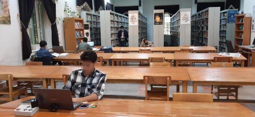 عکس کتابخانه امام رضا (ع)