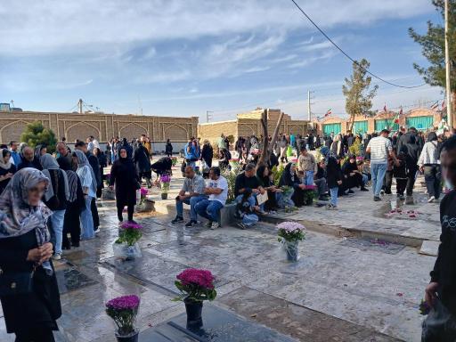 عکس قبرستان امامزاده ابراهیم ولی آباد