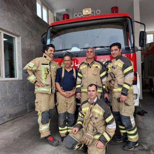 عکس ایستگاه آتش نشانی شماره 68