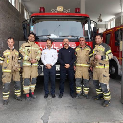 عکس ایستگاه آتش نشانی شماره 68