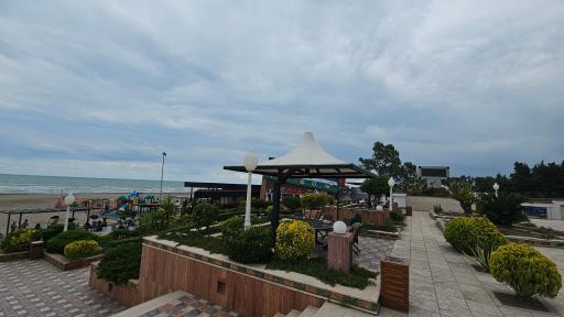 عکس ساحل هتل نارنجستان ایزدشهر