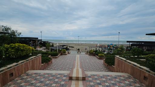 عکس ساحل هتل نارنجستان ایزدشهر