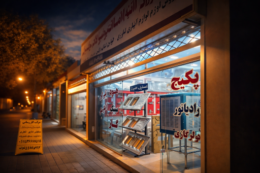 عکس فروشگاه لوازم ساختمان مسعود حسین زاده