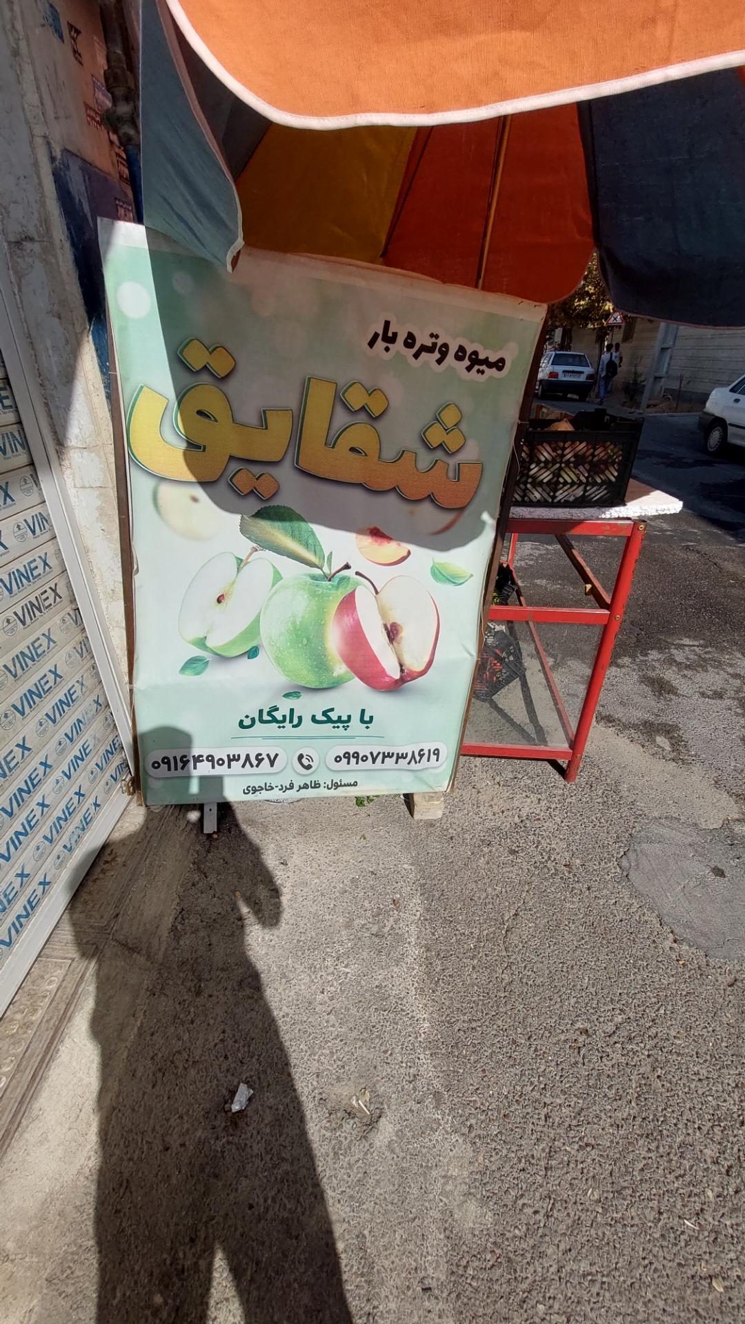 عکس میوه فروشی شقایق