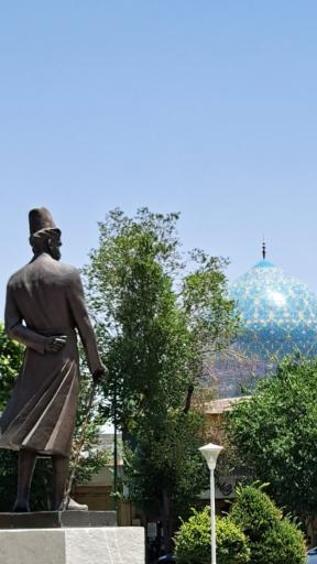 عکس تندیس استاد علی اکبر اصفهانی