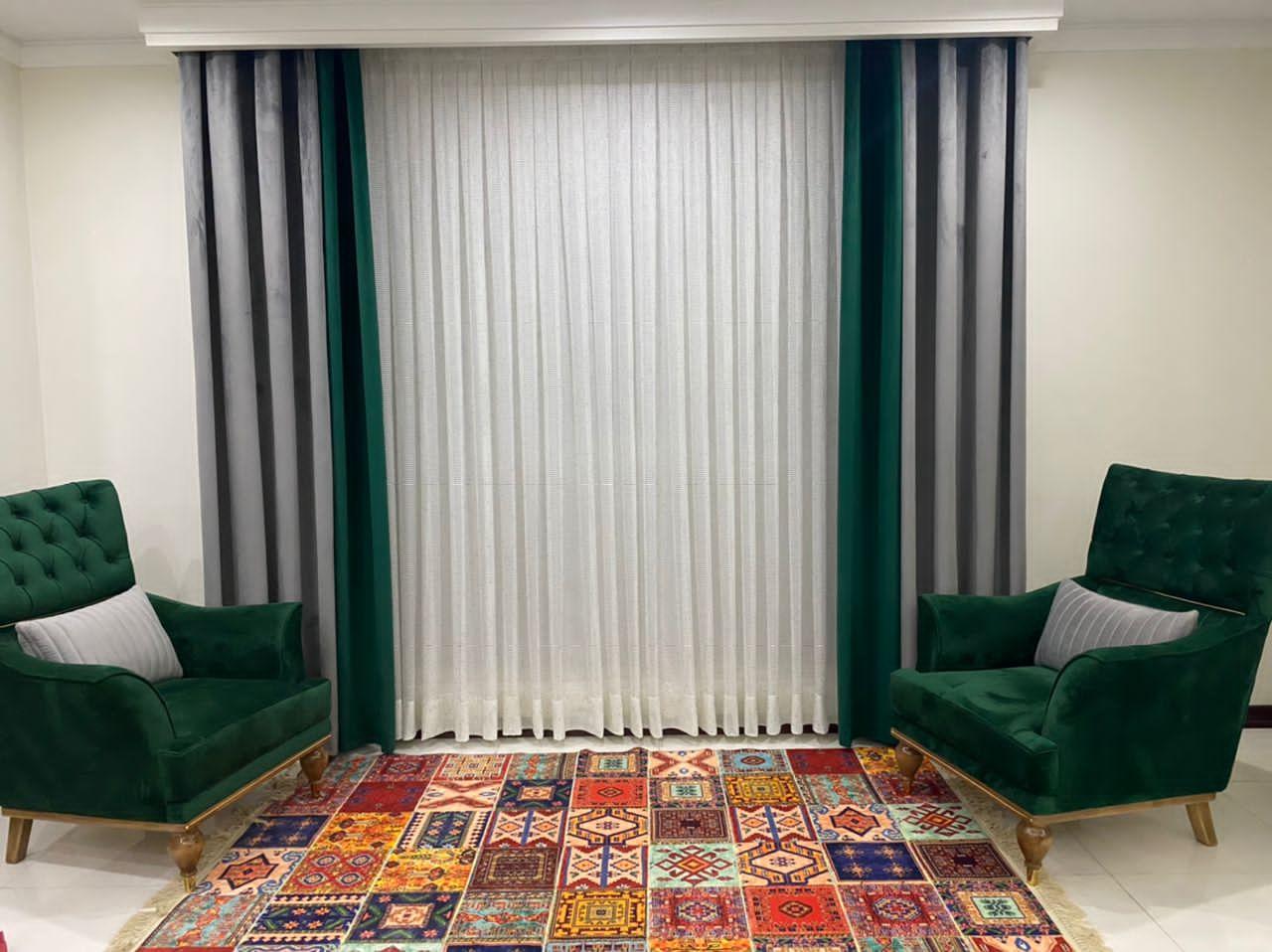 عکس پرده یاس