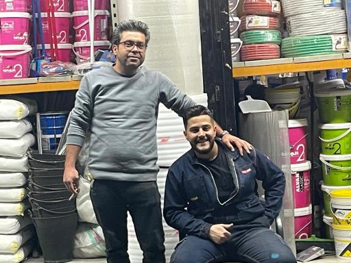 عکس رنگ و ابزار سعید