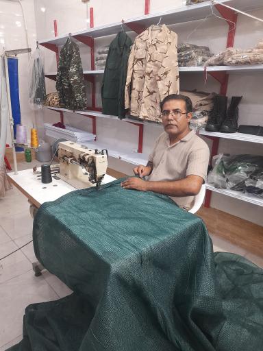 عکس خیاطی و لوازم نظامی بادیگارد