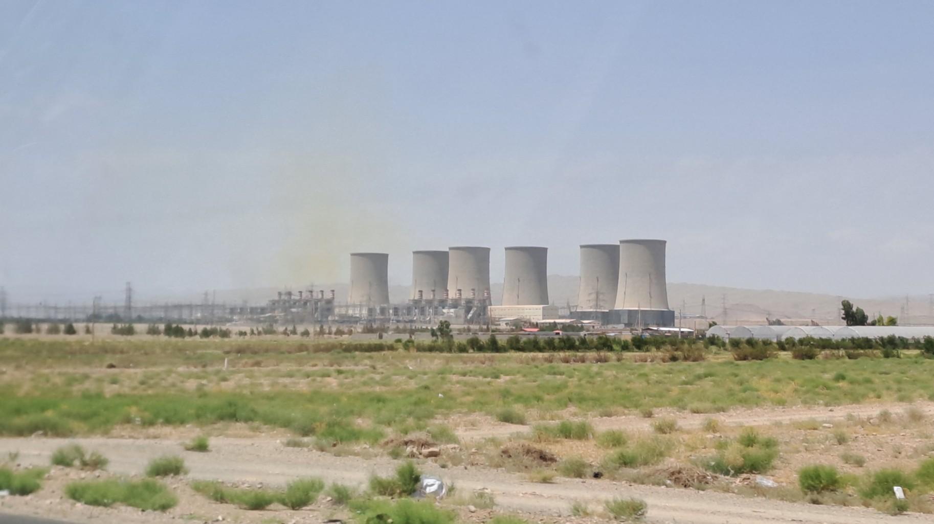 عکس نیروگاه برق سیکل ترکیبی شهدای پاکدشت