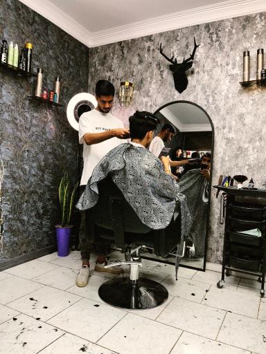 عکس پیرایش محسن