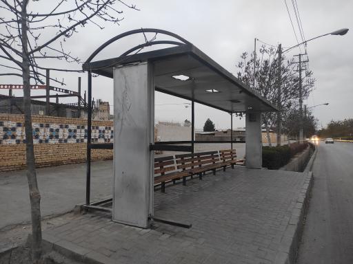 عکس ایستگاه اتوبوس شهید چراغچی 64
