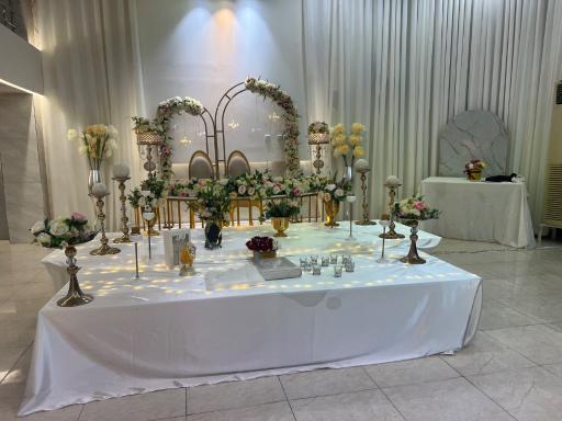 عکس سالن وتشریفات حاجیان برگزاری مجالس عقد متولد 