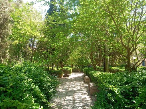 عکس بوستان حجاب و عفاف شهید قاسم سلیمانی