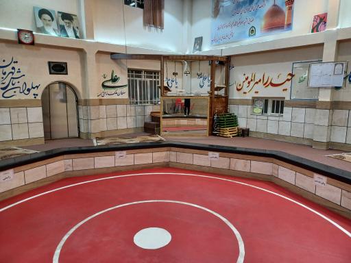 عکس زورخانه پلیس رضوی