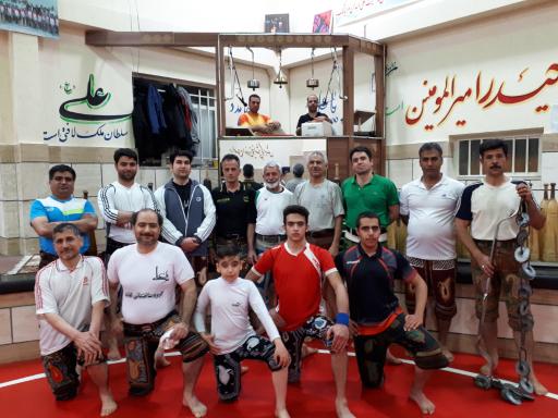 عکس زورخانه پلیس رضوی