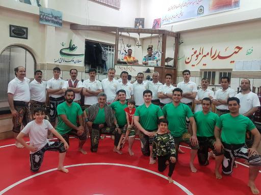 عکس زورخانه پلیس رضوی