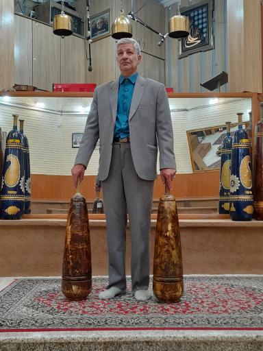 عکس زورخانه پلیس رضوی