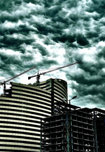 عکس ساختمانهای مسکن فرهنگیان قزوین