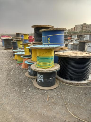 عکس انبار کابل و سیم ۱۱۰