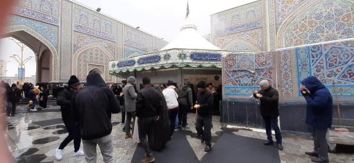 چایخانه صحن کوثر حرم رضوی