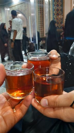 چایخانه صحن کوثر حرم رضوی