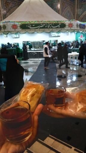 عکس چایخانه صحن کوثر حرم رضوی