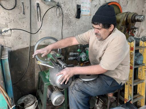 عکس حلبی سازی حیدری