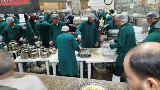 عکس چایخانه صحن کوثر حرم رضوی