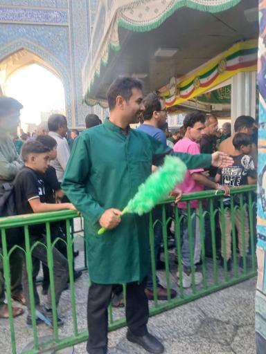 چایخانه صحن کوثر حرم رضوی