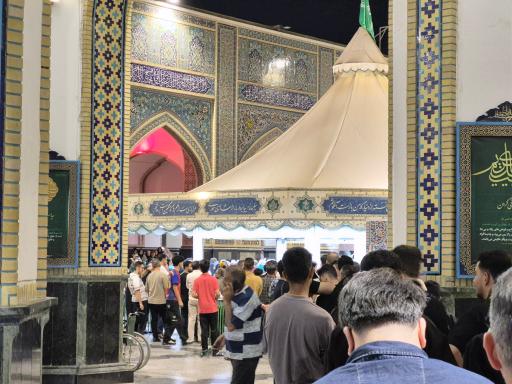 عکس چایخانه صحن کوثر حرم رضوی