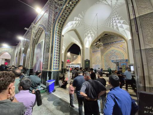عکس چایخانه صحن کوثر حرم رضوی
