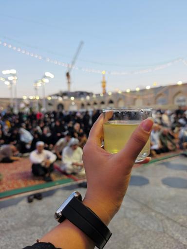 عکس چایخانه صحن کوثر حرم رضوی