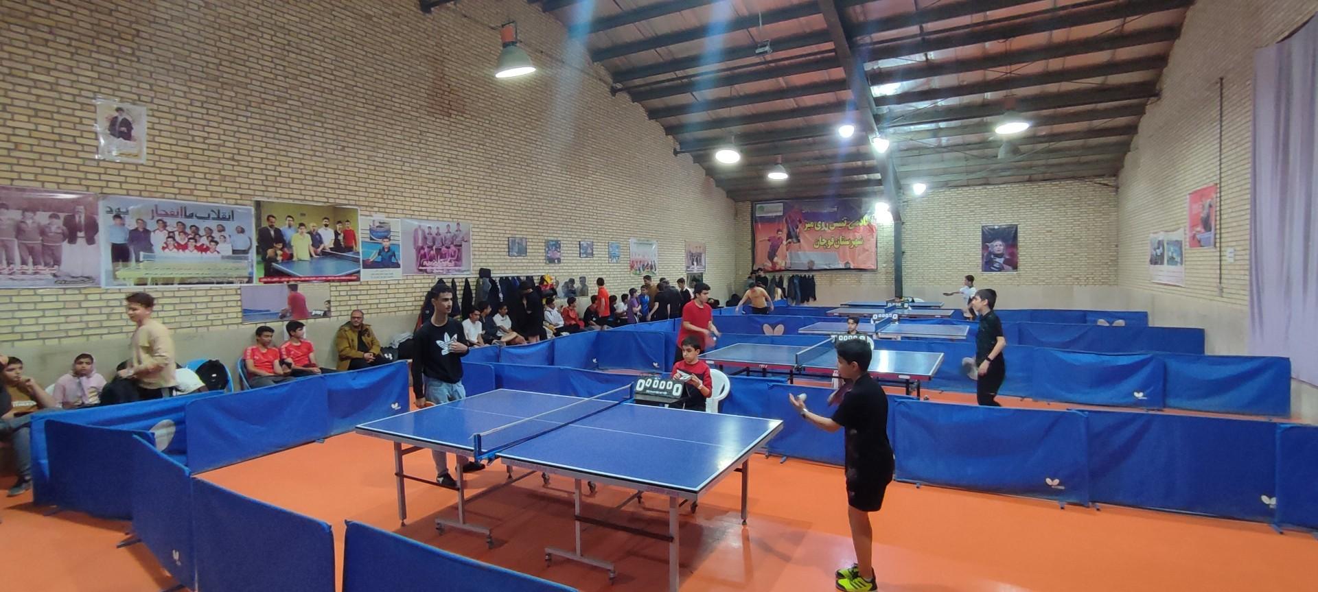 عکس آکادمی پینگ پنگ حبیب طلب
