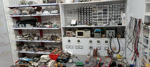 عکس تعمیرات و فروش برد لوازم خانگی افشان