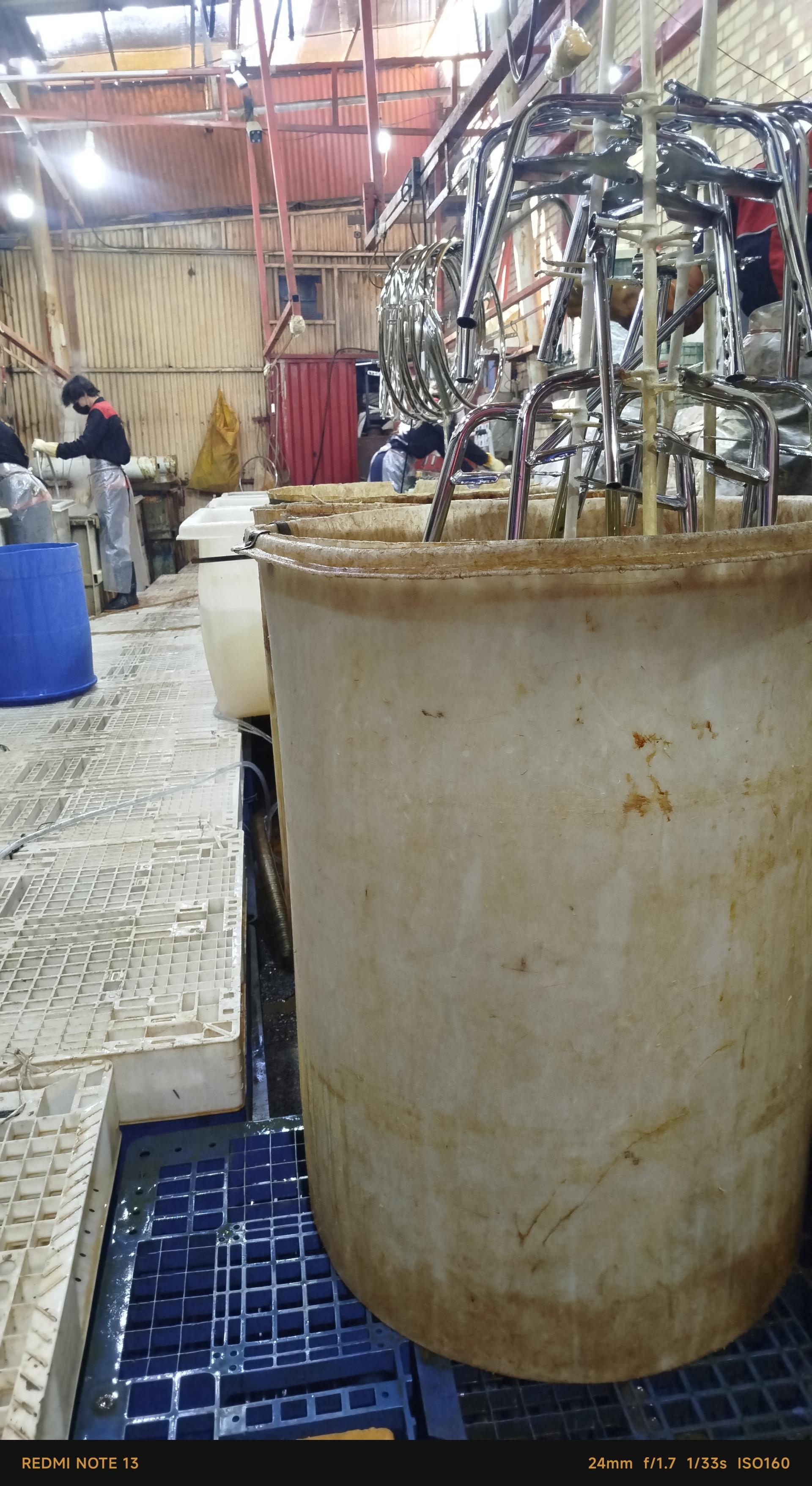 عکس آبکاری نیکل کروم علی قزل