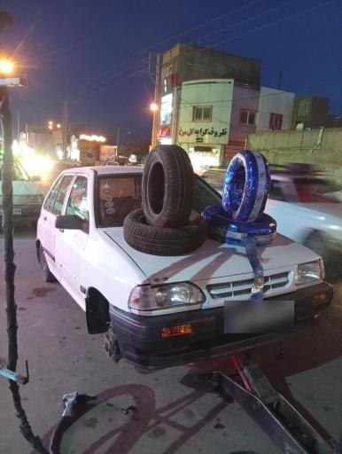 عکس آپاراتی و خدمات لاستیک تیکاف