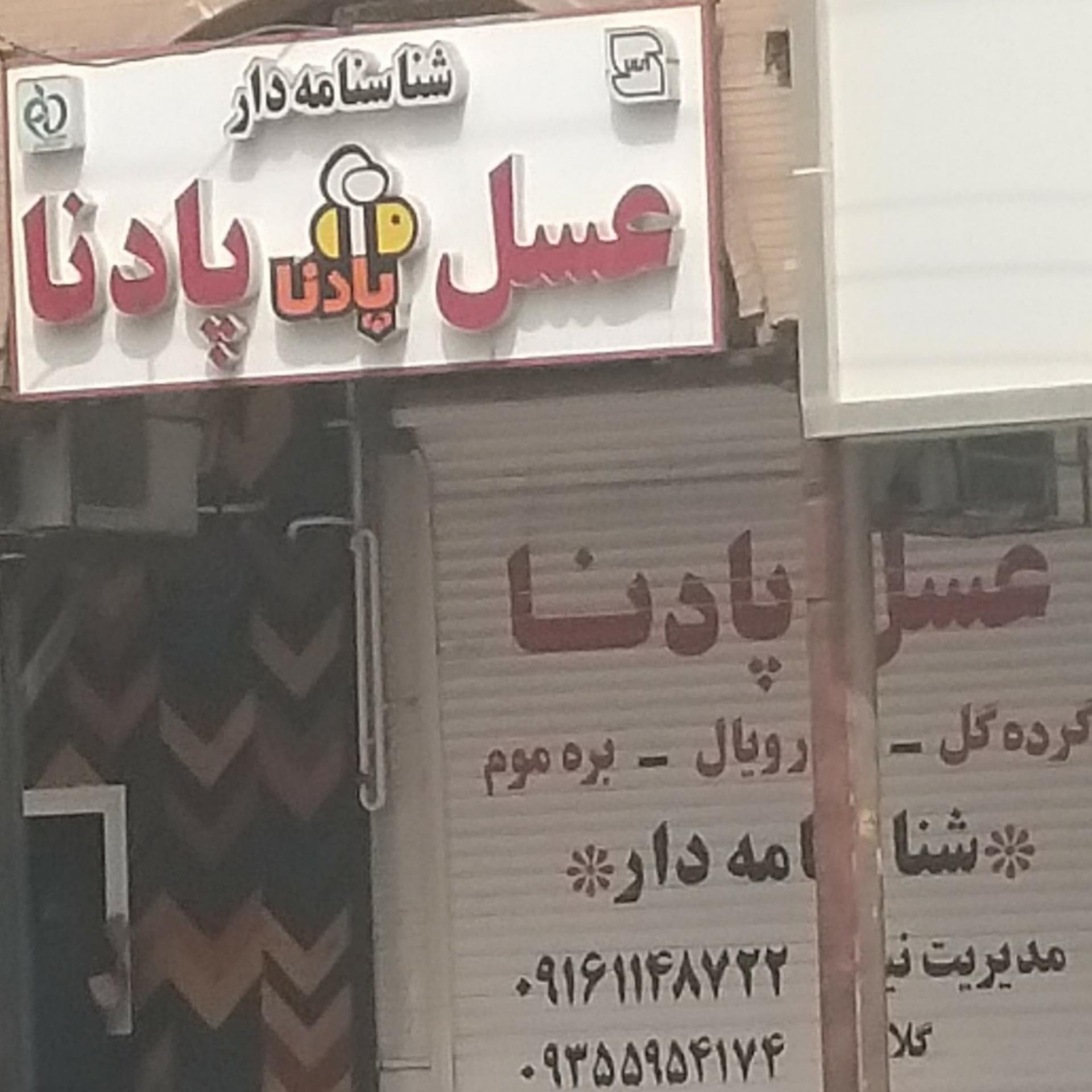 عکس عسل پادنا شعبه کیان اباد