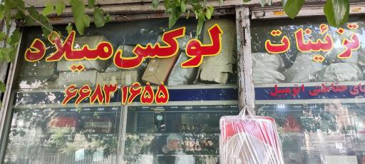 لوازم لوکس خودرو میلاد