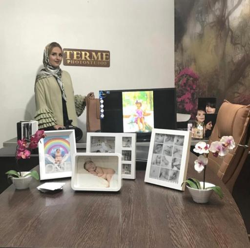عکس آتلیه عکاسی کودک و بارداری ترمه