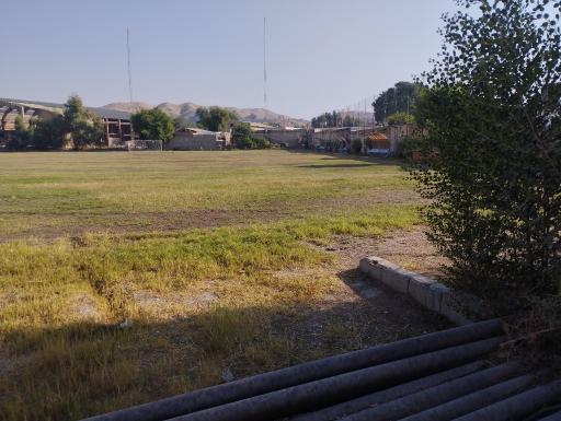 عکس زمین چمن نفتون