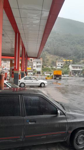 عکس پمپ بنزین و گاز CNG اسدی