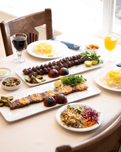 عکس چلوکباب امید