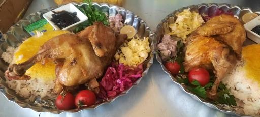 عکس تهیه غذای اناربیج