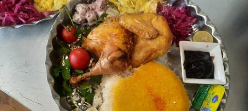 عکس تهیه غذای اناربیج