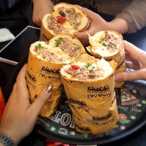 عکس ساندویچ دهه هشتاد